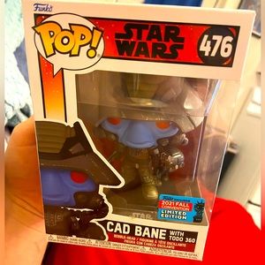 Cad Bane with ToDo Star Wars Bad Batch Funko Pop NM